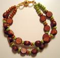 collier en bois